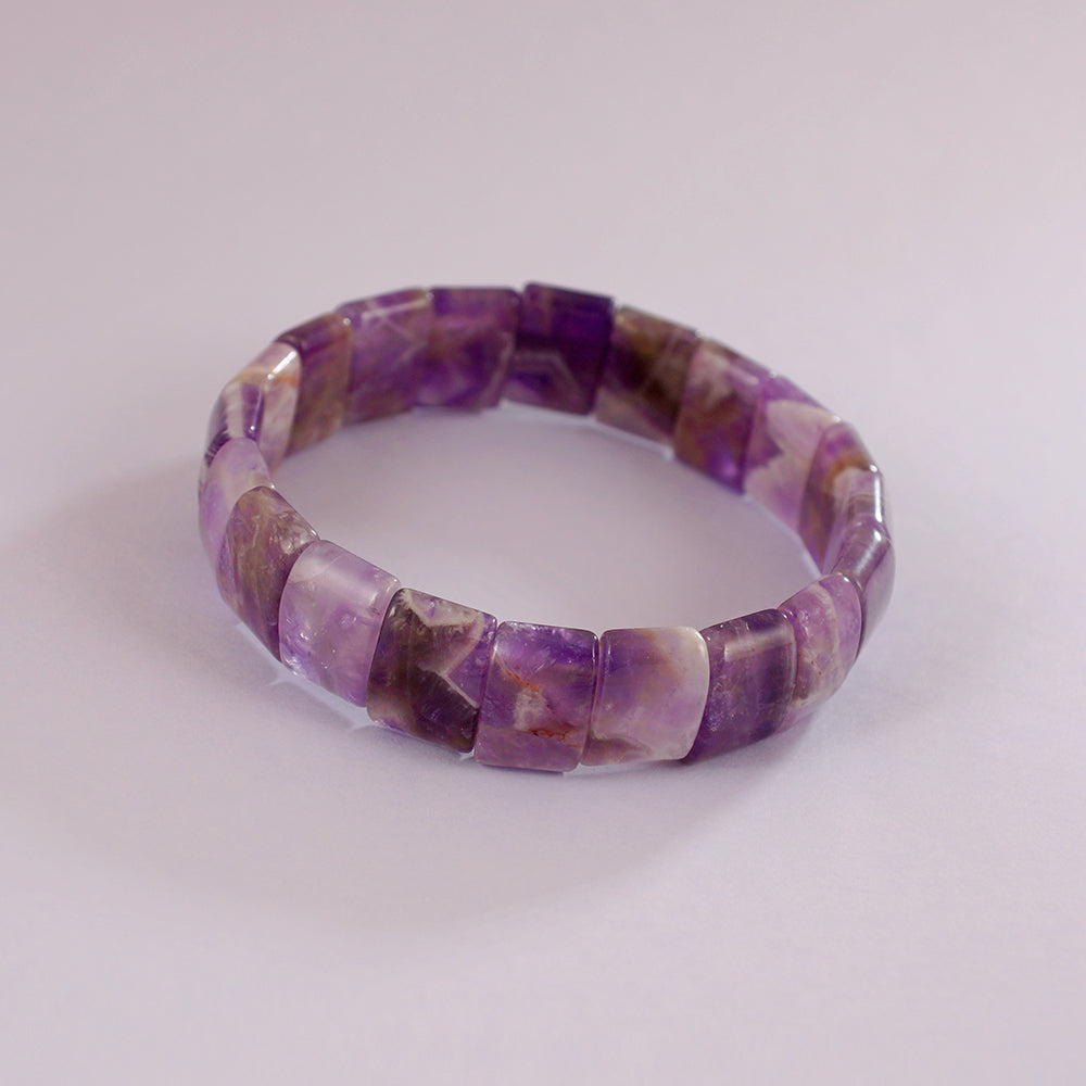 Amethyst Stone Style Bracelet